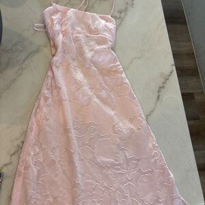 Perfect Stranger lol pink dress